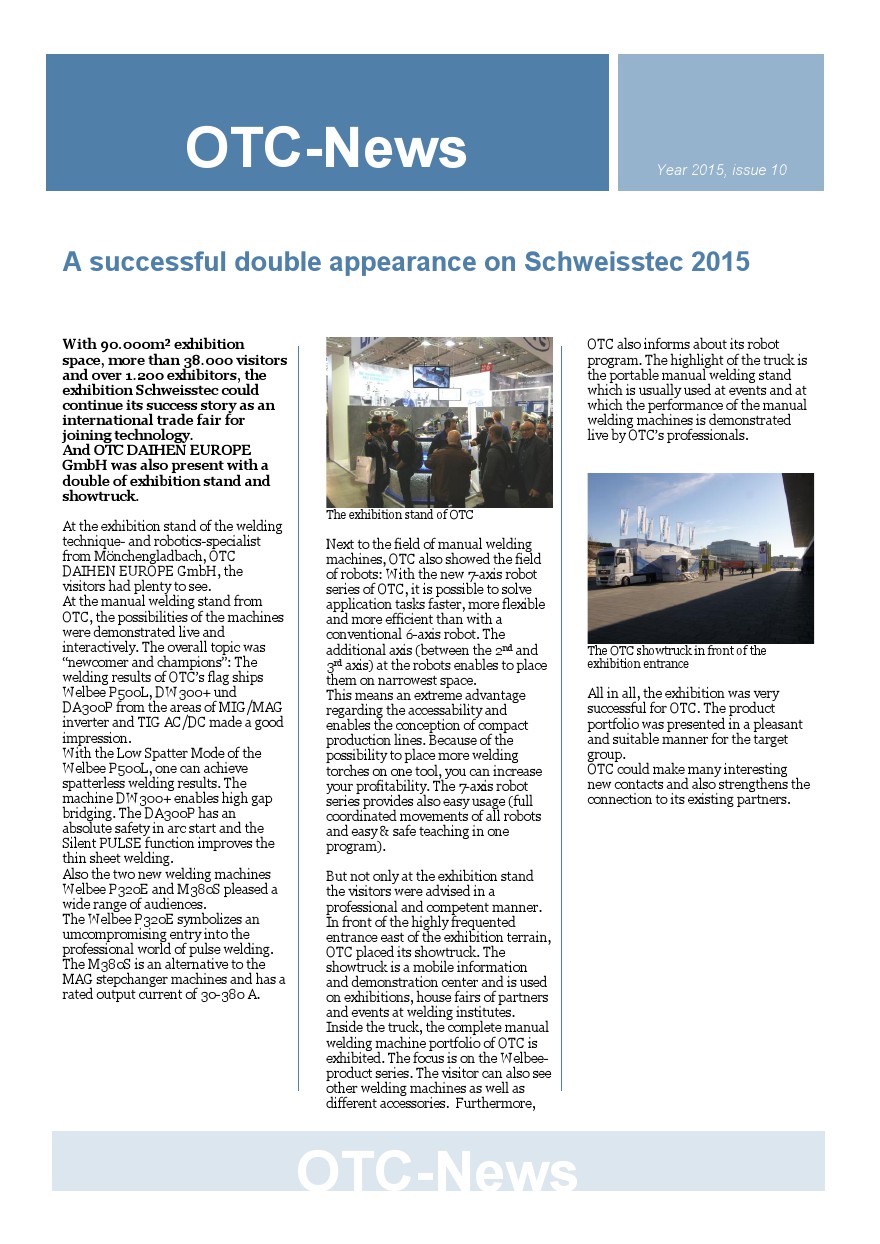 News OTC 2015-10