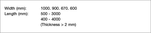 cuzn37-length-brass-plate